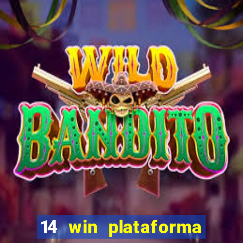 14 win plataforma de jogos